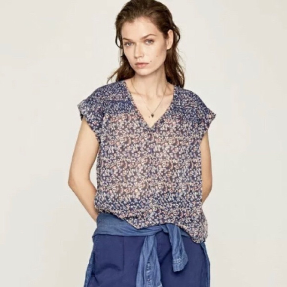 Pepe Jeans Suki Printed Blouse (L)